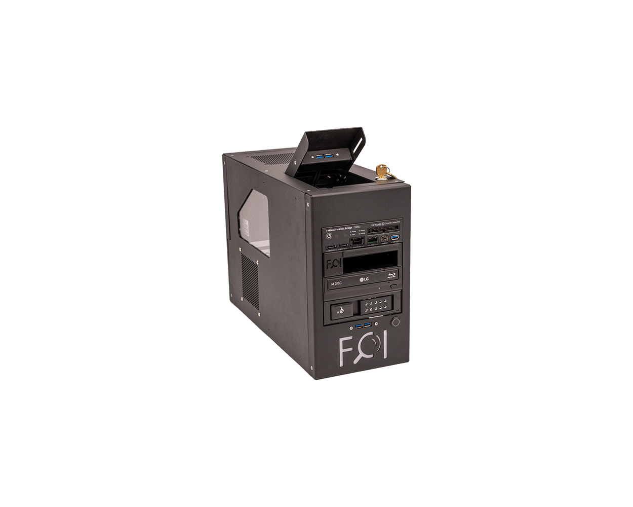 Fast Computer Forensic Imaging unit and complete investigation mobile  platform device NVMe